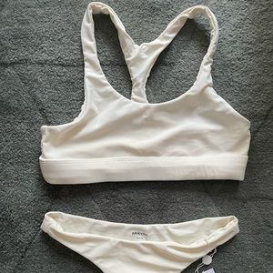 Mikoh Swim Top, Color: Bone